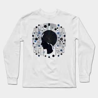 Brain structures - Surreal art Long Sleeve T-Shirt